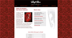 Desktop Screenshot of marilyn-redvelvet-art.com